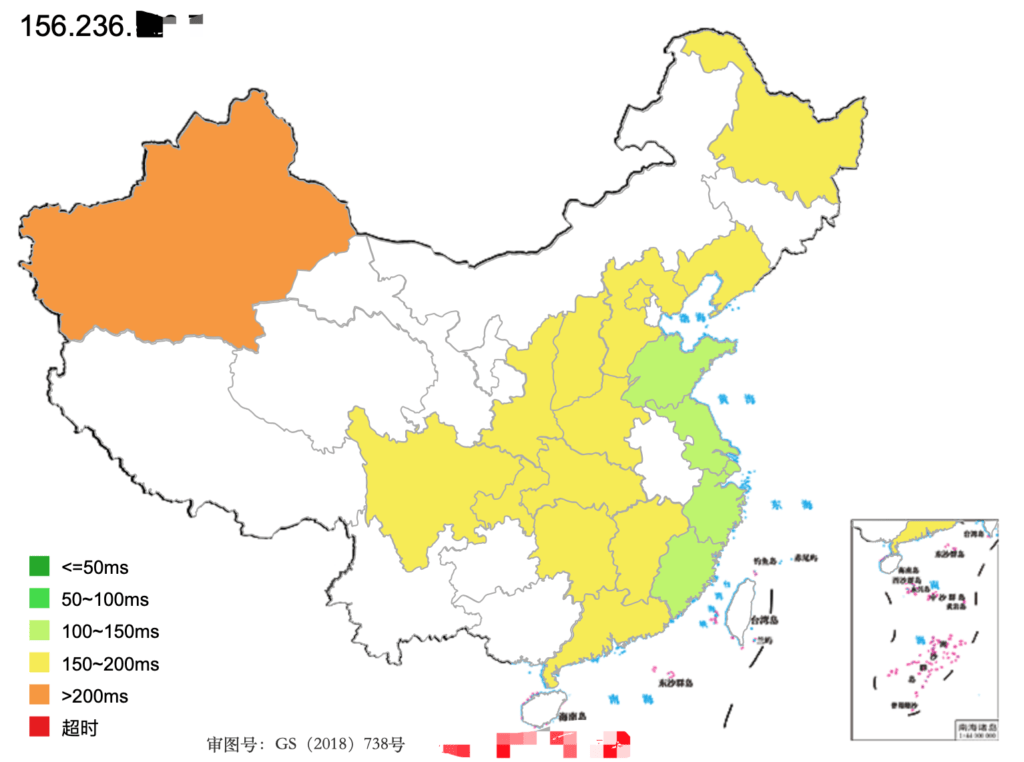 TmhHost 全国Ping