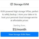 CrownCloud KVM存储服务器