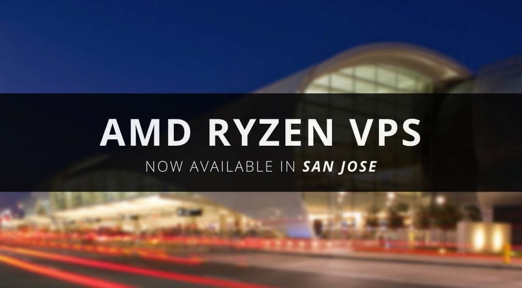 RackNerd San Jose (圣何塞) 机房  AMD Ryzen VPS