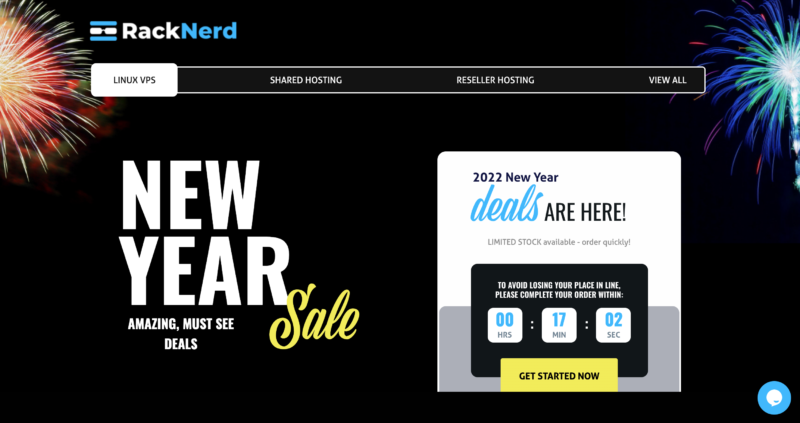 RackNerd 2021新年促销