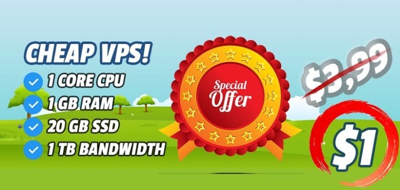 Cheap VPS $1 - KVM VPS $2 - Kansas City / Istanbul Location - Linux or Windows OS