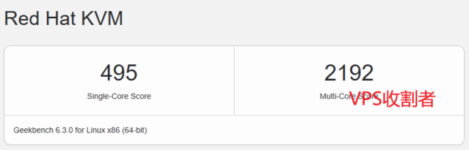 搬瓦工日本大阪CN2 GIA JPOS_6机房geekbench6测试