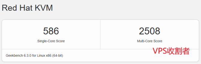 搬瓦工迪拜AEDXB_1机房geekbench6测试