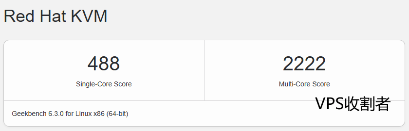 搬瓦工纽约CN2 GIA-E USNY_8机房geekbench6测试