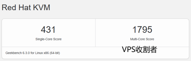 搬瓦工日本大板软银JPOS_1机房geekbench6测试