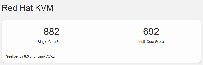 六六云美西原生IP双ISP - NTT(新IP)VPS服务器geekbench6测试